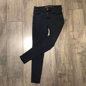 American Eagle high rise jegging, super stretch x4